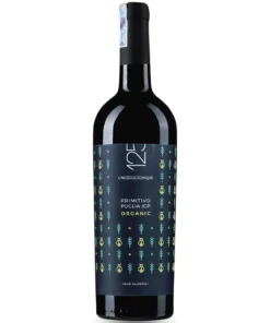 Rượu Vang 125 Primitivo Puglia Organic 12.5% – 750ml – Ý