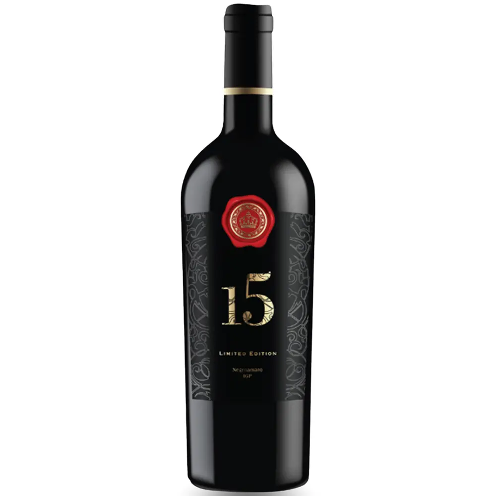 Rượu Vang 15 Limited Edition Negroamaro IGP 1 Rượu Vang 15 Limited Edition Negroamaro IGP – 750ml – Ý