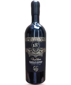 Rượu Vang 18+ Pastoso Primitivo Di Manduria – 750ml – Ý