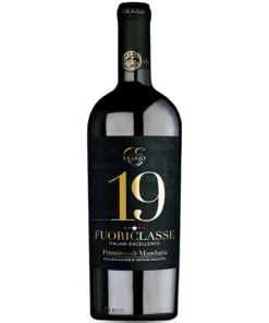 Rượu Vang 19 Fuoriclasse Primitivo di Manduria – 750ml – Ý