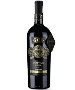 Rượu Vang 666 Primitivo Di Puglia Limited Edition – 750ml – Ý