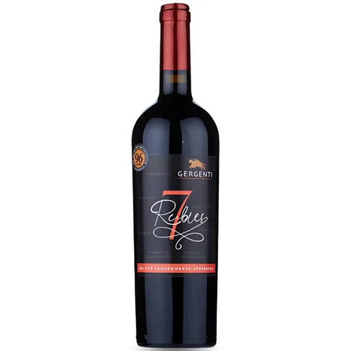 Bộ sưu tập rượu vang và rượu mạnh 26 Rượu Vang 7 Rubies Terre Siciliane – 750ml – Ý
