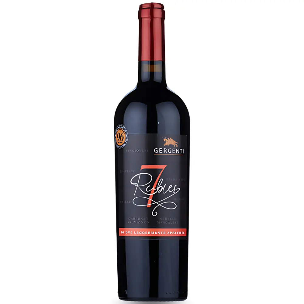 Rượu Vang 7 Rubies Terre Siciliane 1 Rượu Vang 7 Rubies Terre Siciliane – 750ml – Ý