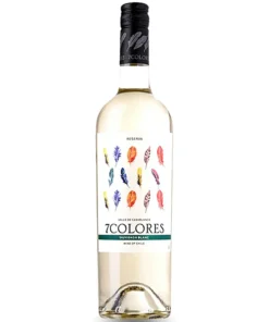 Rượu Vang 7Colores Reserva Sauvignon Blanc Torontel – 750ml – Chile
