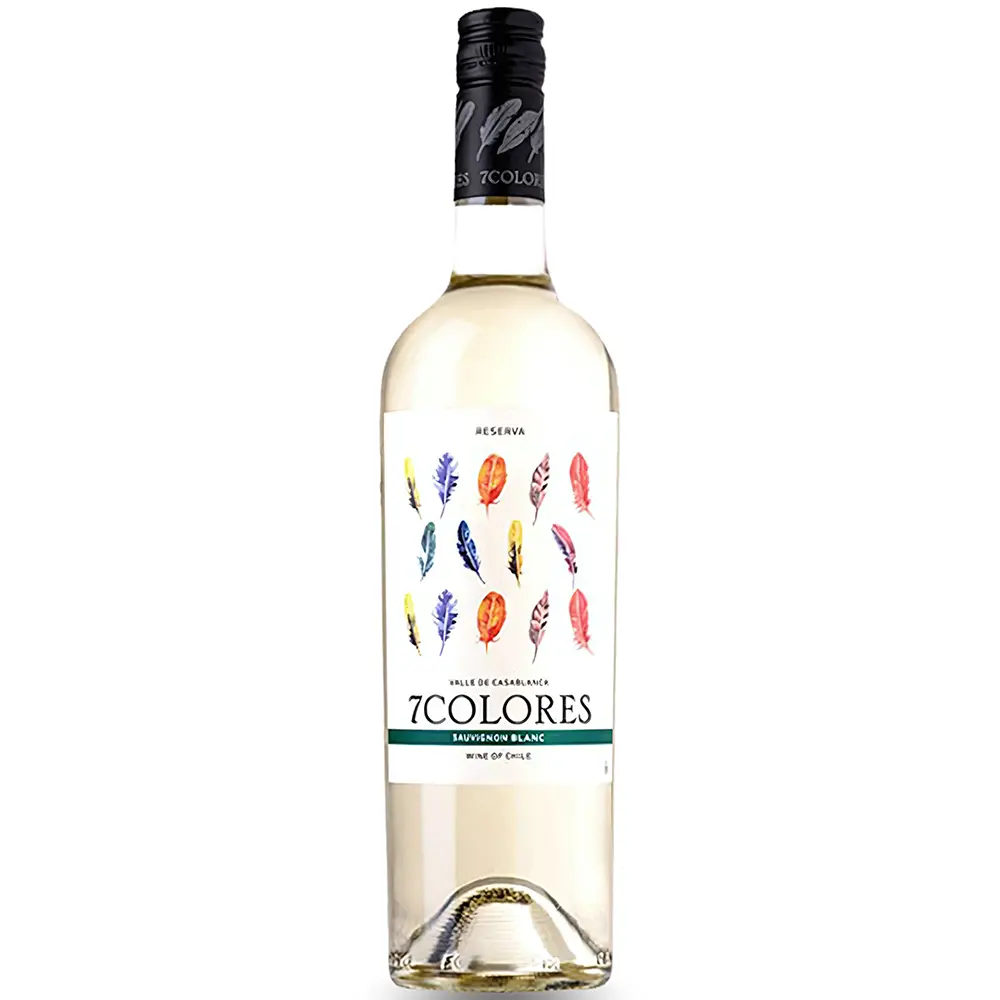Rượu Vang 7Colores Reserva Sauvignon Blanc Torontel 1 Rượu Vang 7Colores Reserva Sauvignon Blanc Torontel – 750ml – Chile