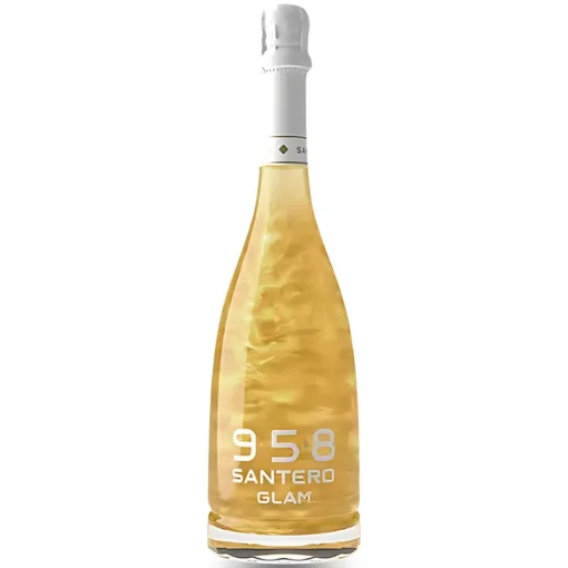 Bộ sưu tập rượu vang và rượu mạnh 16 Rượu Vang 958 Santero Glam Gold – 750ml – Ý