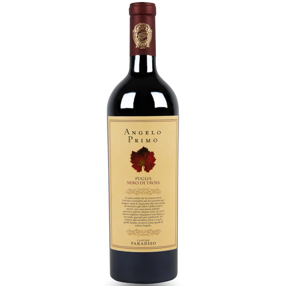 Rượu Vang Angelo Primo Nero Di Troia 1 Rượu Vang Angelo Primo Nero Di Troia – 750ml – Ý
