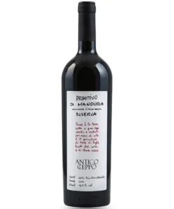 Rượu Vang Antico Ceppo Primitivo Di Manduria Riserva – 750ml – Ý