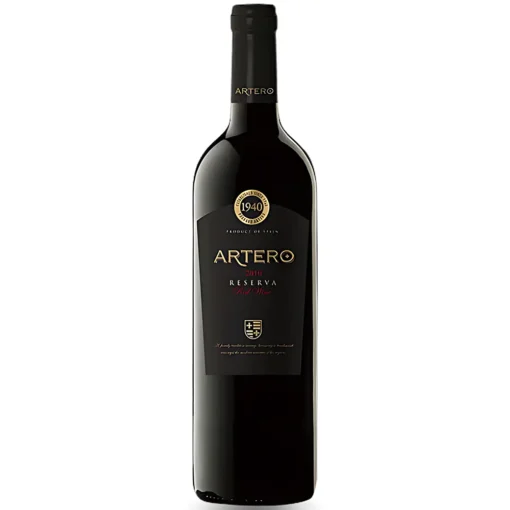 Bộ sưu tập rượu vang và rượu mạnh 25 Rượu Vang Artero Reserva – 750ml – Tây Ban Nha