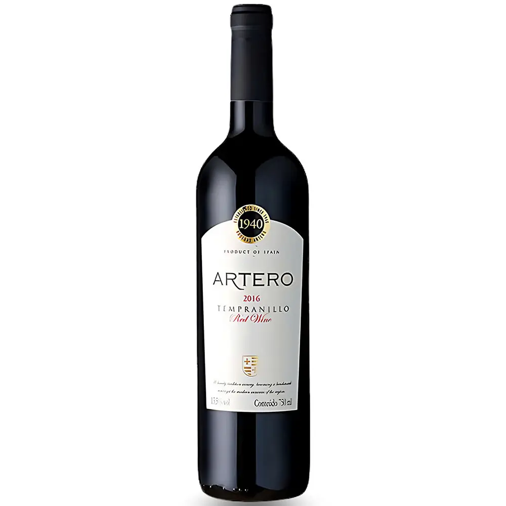 Rượu Vang Artero Tempranillo 1 Rượu Vang Artero Tempranillo – 750ml – Tây Ban Nha