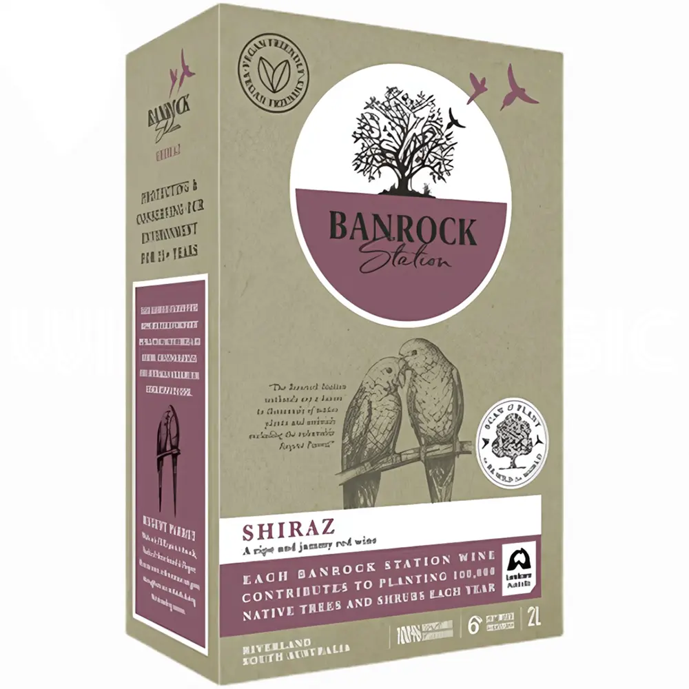 Rượu Vang Bịch Banrock Station Shiraz 2L 1 Rượu Vang Bịch Banrock Station Shiraz 2L – 2000ml – Úc