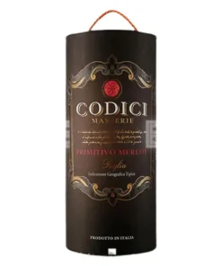 Rượu Vang Bịch Codici Masserie 3L – 3000ml – Ý