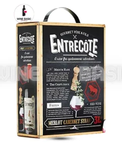 Rượu Vang Bịch Entrecôte 3L – 3000ml – Pháp