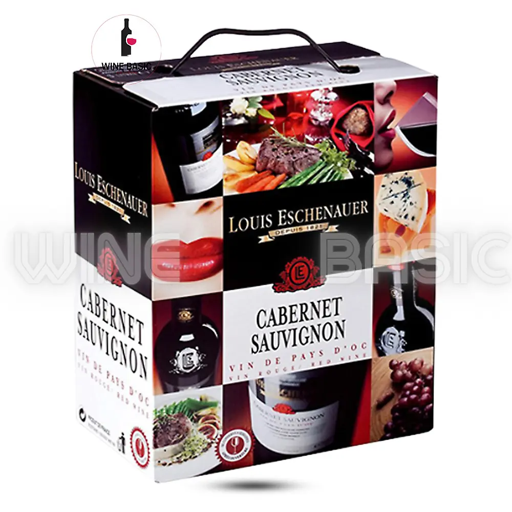 Rượu Vang Bịch Louis Eschenauer 5L 1 Rượu Vang Bịch Louis Eschenauer 5L – 5000ml – Pháp
