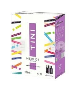 Rượu Vang Bịch Tini Merlot BIB – 750ml – Ý