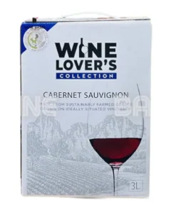 Rượu Vang Bịch Wine Lover's Cabernet Sauvignon – 3000ml – Nam Phi