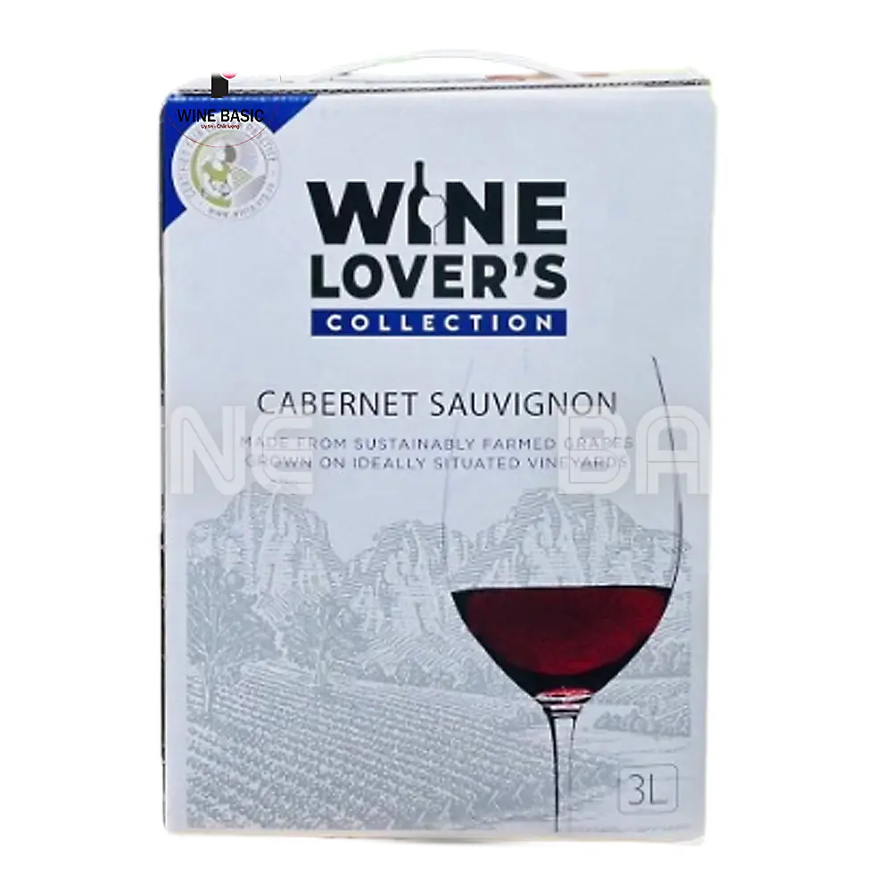 Rượu Vang Bịch Wine Lover's Cabernet Sauvignon 1 Rượu Vang Bịch Wine Lover's Cabernet Sauvignon – 3000ml – Nam Phi