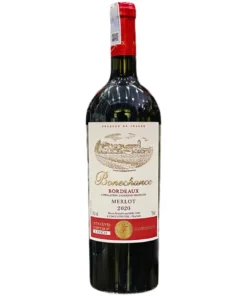 Rượu Vang Bonechance Merlot – 750ml – Pháp
