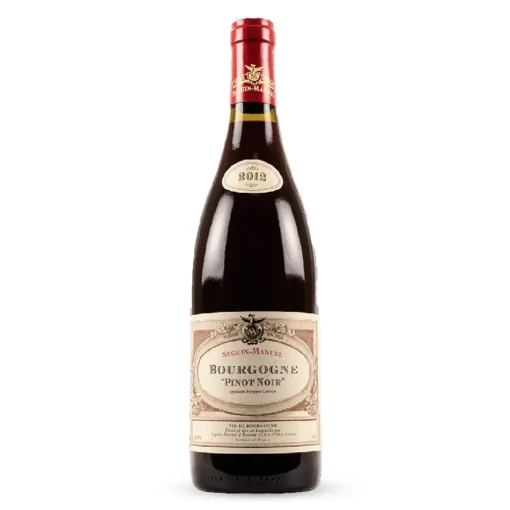 Bộ sưu tập rượu vang và rượu mạnh 24 Rượu Vang Bourgogne Pinot Noir Seguin - Manuel – 750ml – Pháp