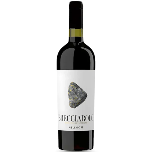 Bộ sưu tập rượu vang và rượu mạnh 24 Rượu Vang Brecciarolo Rosso Piceno Superiore Velenosi – 750ml – Ý