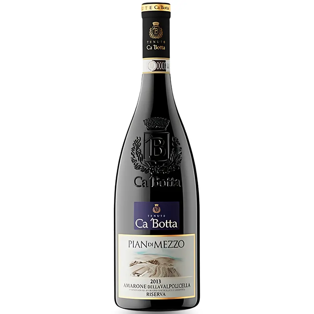 Rượu Vang Ca' Botta Pian Di Mezzo Amarone Della Valpolicella 1 Rượu Vang Ca' Botta Pian Di Mezzo Amarone Della Valpolicella – 750ml – Ý