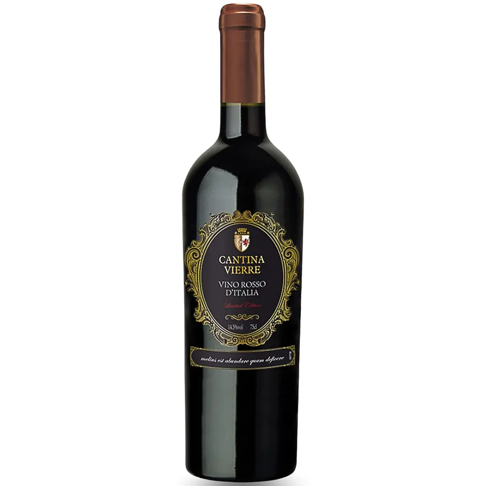 Rượu Vang Cantina Vierre Vino Rosso D'italia 1 Rượu Vang Cantina Vierre Vino Rosso D'italia – 750ml – Ý