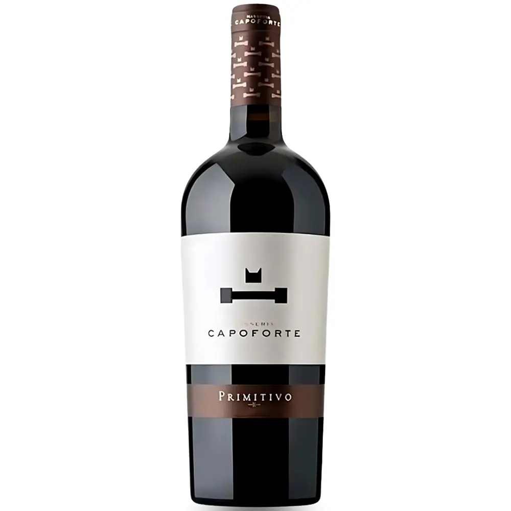 Rượu Vang Capoforte Primitivo 1 Rượu Vang Capoforte Primitivo – 750ml – Ý