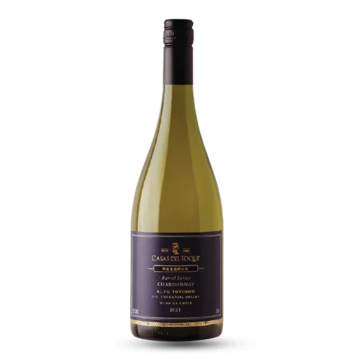 Bộ sưu tập rượu vang và rượu mạnh 25 Rượu Vang Casas Del Toqui Chardonnay Reserva – 750ml – Chile