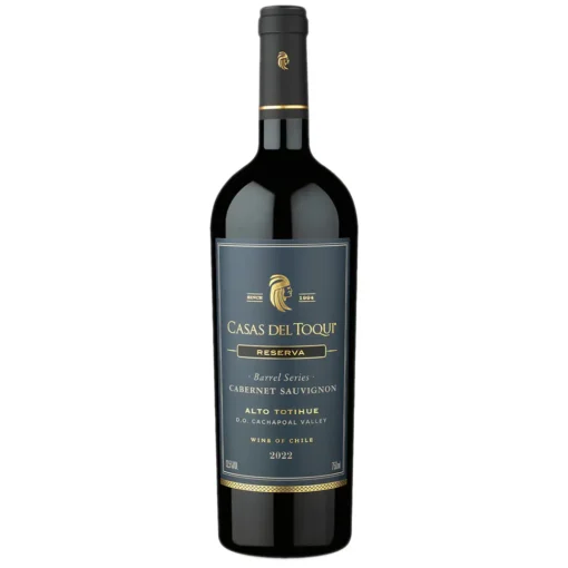 Bộ sưu tập rượu vang và rượu mạnh 26 Rượu Vang Casas Del Toqui Reserva Cabernet Sauvignon – 750ml – Chile