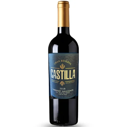 Bộ sưu tập rượu vang và rượu mạnh 20 Rượu Vang Castilla Gran Reserva Cabernet Sauvignon – 750ml – Chile