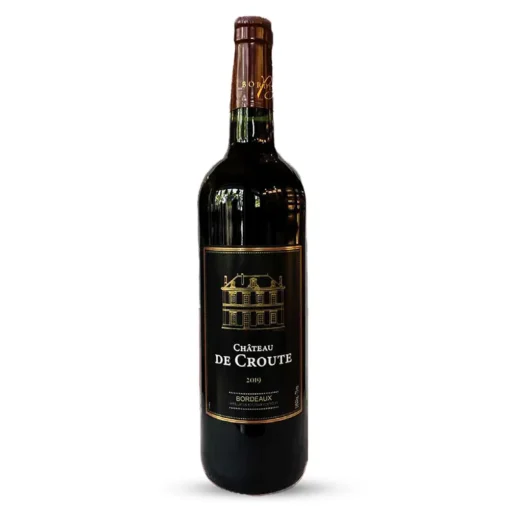 Bộ sưu tập rượu vang và rượu mạnh 17 Rượu Vang Chateau De Croute Bordeaux – 750ml – Pháp