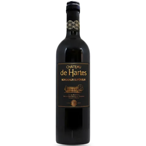 Bộ sưu tập rượu vang và rượu mạnh 18 Rượu Vang Chateau de Hartes – 750ml – Pháp