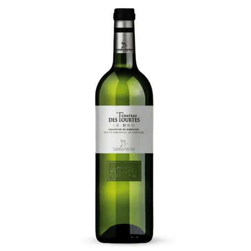 Bộ sưu tập rượu vang và rượu mạnh 20 Rượu Vang Chateau Des Tourtes Sauvignon Blanc – 750ml – Pháp