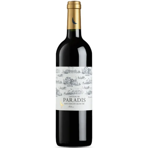 Bộ sưu tập rượu vang và rượu mạnh 19 Rượu Vang Chateau Du Paradis – 750ml – Pháp