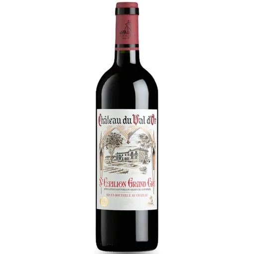 Bộ sưu tập rượu vang và rượu mạnh 20 Rượu Vang Château du Val d'Or – 750ml – Pháp