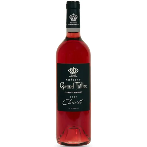 Bộ sưu tập rượu vang và rượu mạnh 23 Rượu Vang Château Grand Tuillac Clairet – 750ml – Pháp