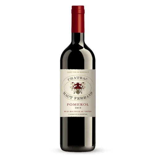Bộ sưu tập rượu vang và rượu mạnh 17 Rượu Vang Chateau Haut Ferrand – 750ml – Pháp