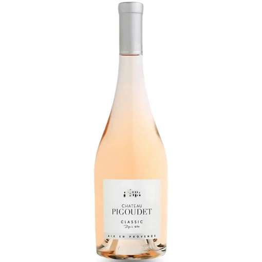 Bộ sưu tập rượu vang và rượu mạnh 24 Rượu Vang Château Pigoudet Classic Rose – 750ml – Pháp