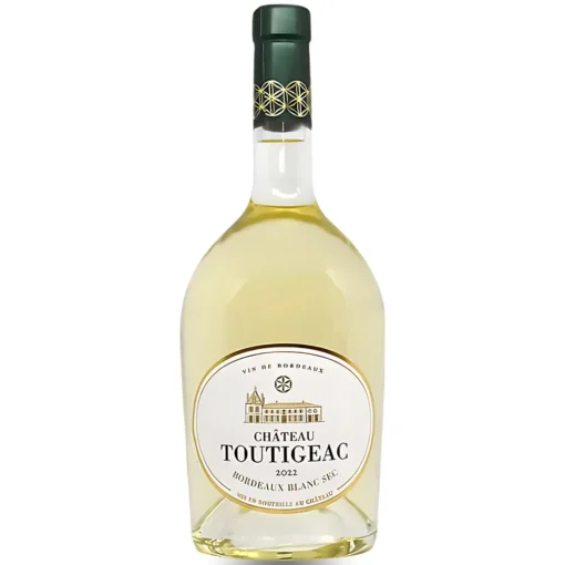 Bộ sưu tập rượu vang và rượu mạnh 19 Rượu Vang Château Toutigeac Bordeaux Blanc – 750ml – Pháp