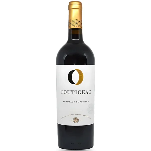 Bộ sưu tập rượu vang và rượu mạnh 17 Rượu Vang Château Toutigeac Bordeaux Superieur Rouge – 750ml – Pháp