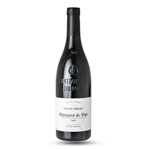 Bộ sưu tập rượu vang và rượu mạnh 21 Rượu Vang Chateauneuf-Du-Pape Victor Berard – 750ml – Pháp