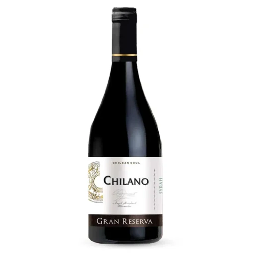 Bộ sưu tập rượu vang và rượu mạnh 18 Rượu Vang Chilano Gran Reserva Syrah – 750ml – Chile