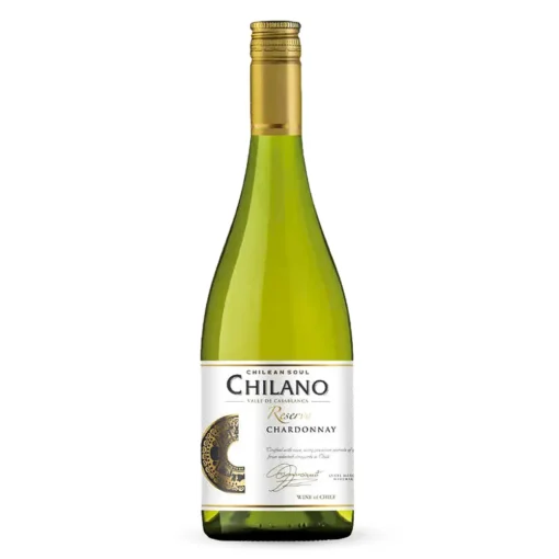 Bộ sưu tập rượu vang và rượu mạnh 25 Rượu Vang Chilano Reserva Chardonnay – 750ml – Chile
