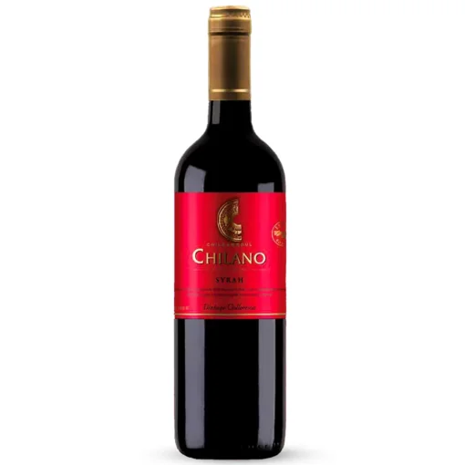 Bộ sưu tập rượu vang và rượu mạnh 22 Rượu Vang Chilano Syrah – 750ml – Chile