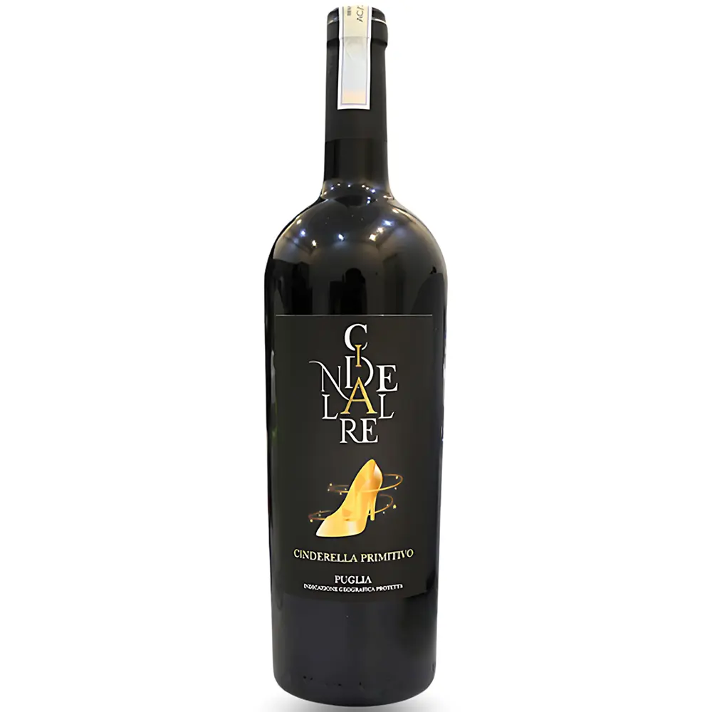 Rượu Vang Cinderella Primitivo Puglia 1 Rượu Vang Cinderella Primitivo Puglia – 750ml – Ý