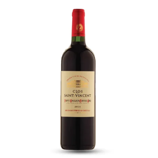 Bộ sưu tập rượu vang và rượu mạnh 22 Rượu Vang Clos Saint-Vincent – 750ml – Pháp