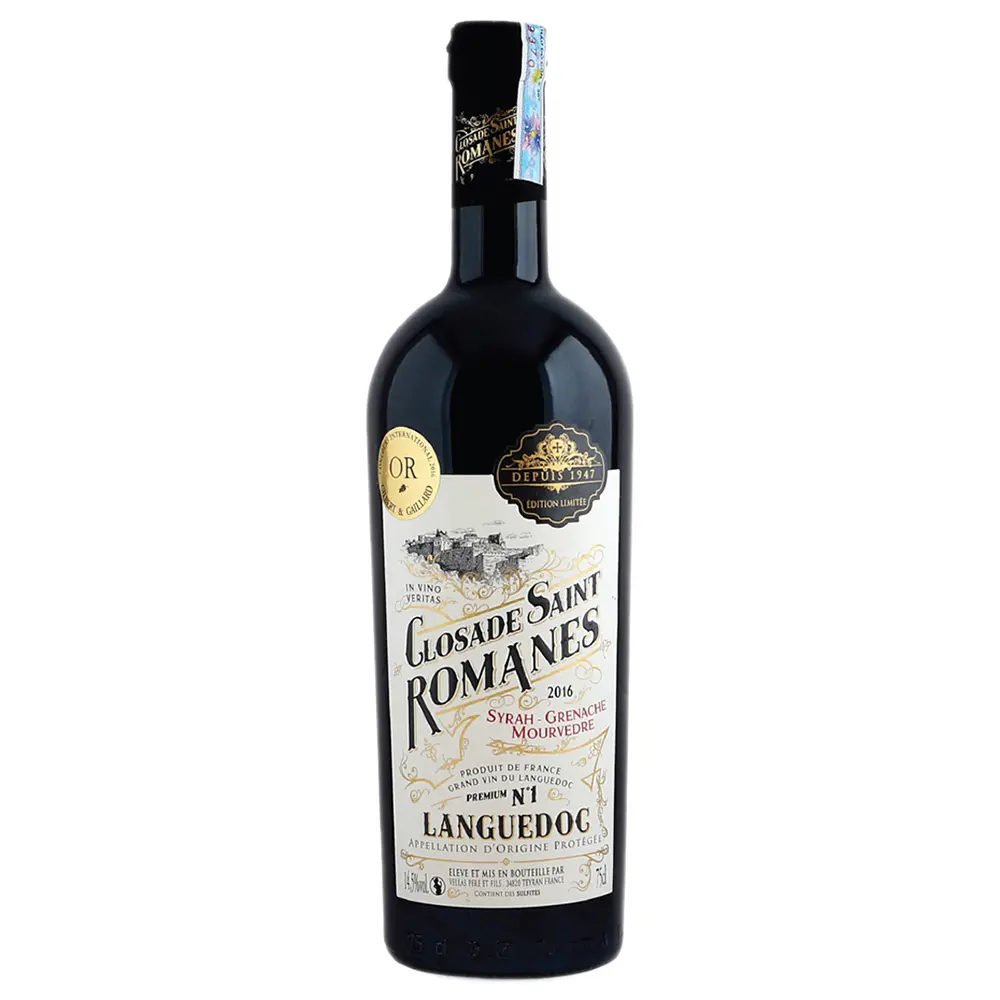 Rượu Vang Closade Saint Romanes 1 Rượu Vang Closade Saint Romanes – 750ml – Pháp