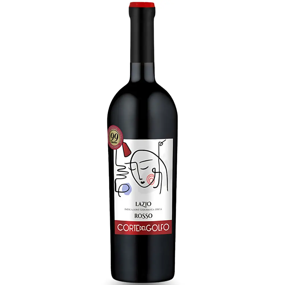 Rượu Vang Corte Del Golfo Lazio Rosso 1 Rượu Vang Corte Del Golfo Lazio Rosso – 750ml – Ý