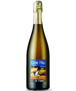 Rượu Vang Cote Mas Frisante Blans De Blans Piquepoul Chardonnay – 750ml – Pháp