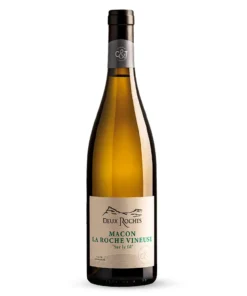 Rượu Vang Deux Roches Macon La Roche Vineuse Sur Le Fil – 750ml – Pháp